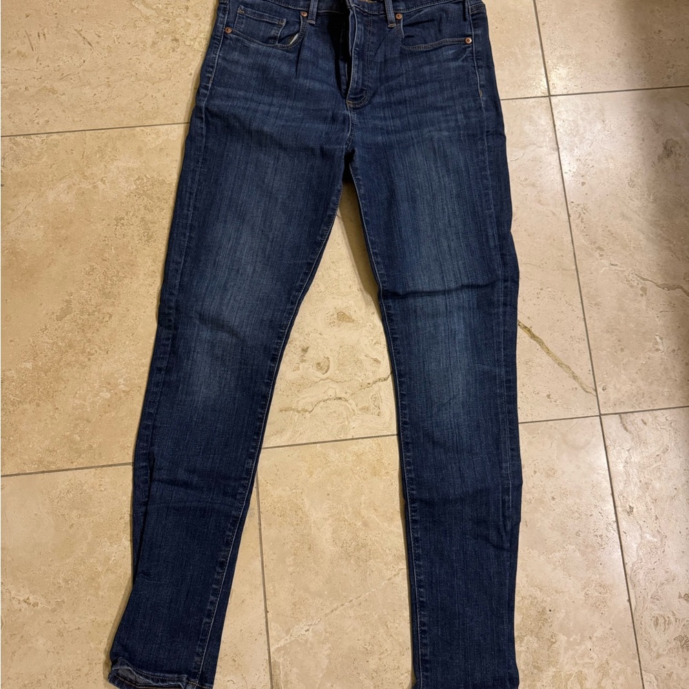 Loft high waist Women's Dark Blue Skinny Jeans